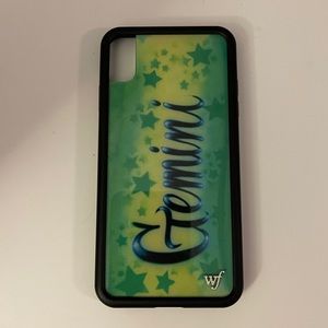 Wildflower iPhone XS max gemini phone case ♊️
